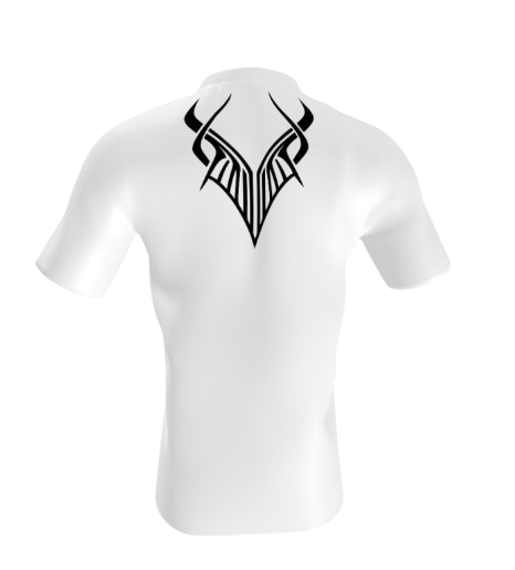 C1-RF | Fitted Performance Tee B&W